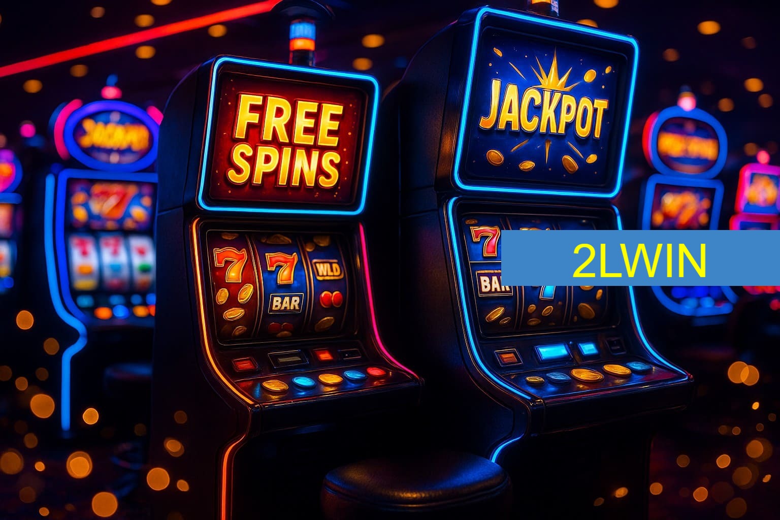 Diversos jogos de caça-níqueis